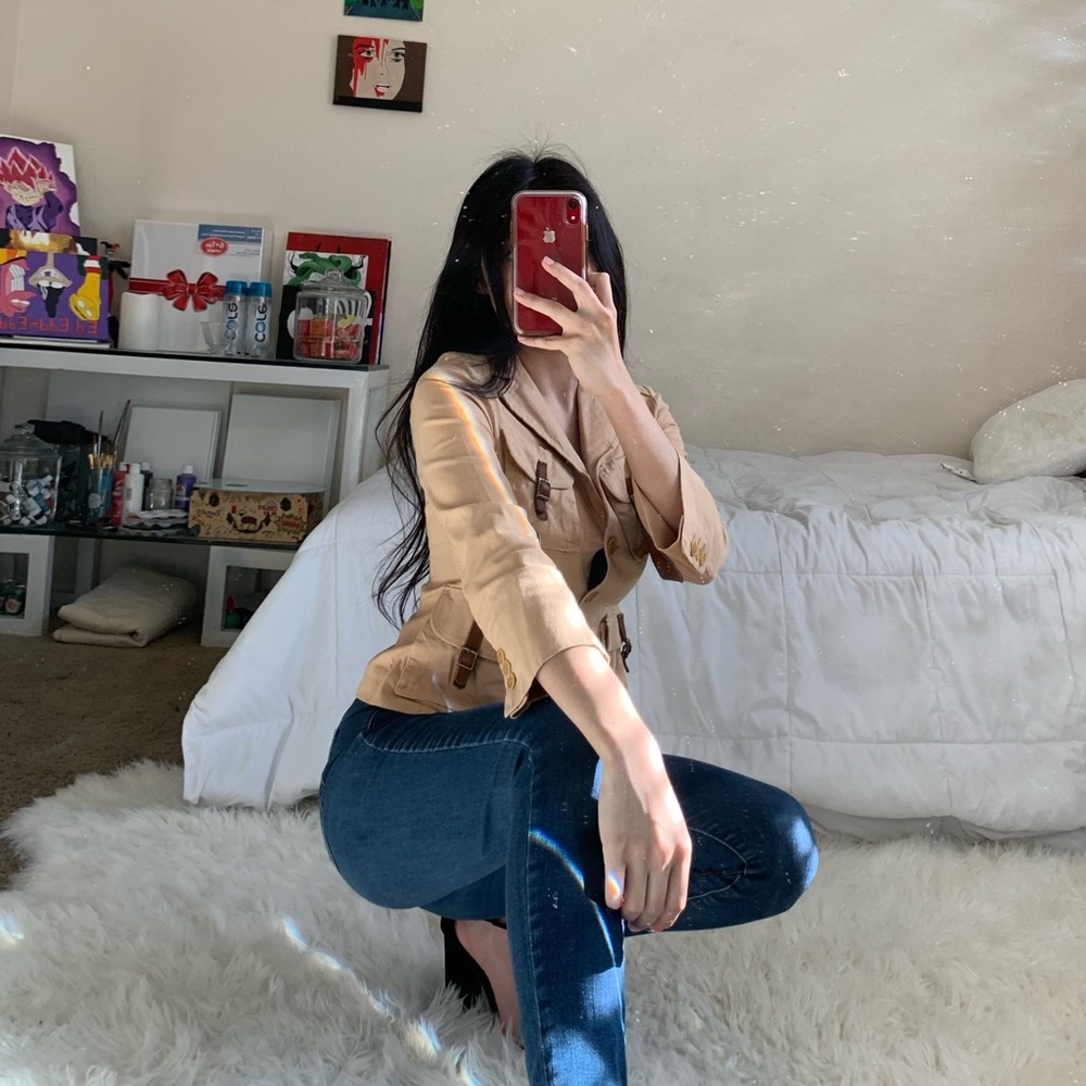 Bcbg Maxazria Leather Patch Jacket - image 3